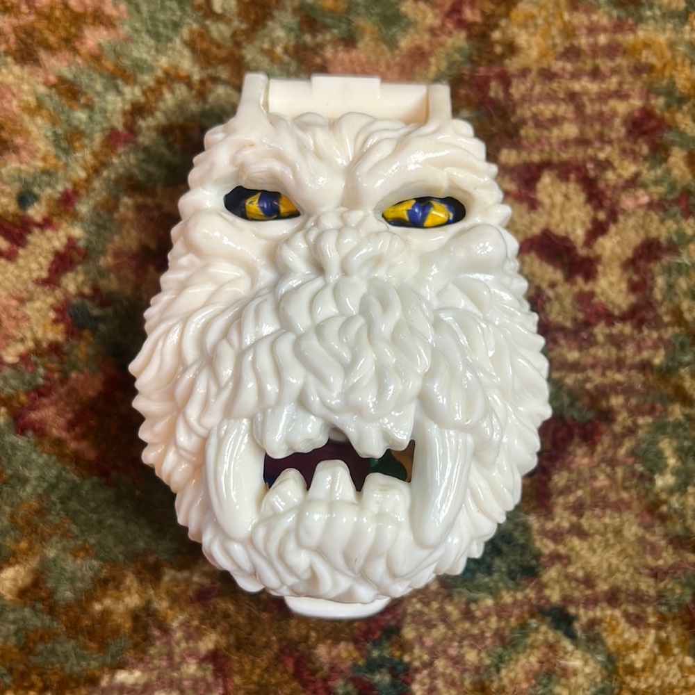 Mighty Max Yeti Blue Bird Mcdonalds Toy Vintage | White 1993